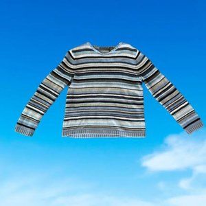 Vintage Cool toned Striped sweater